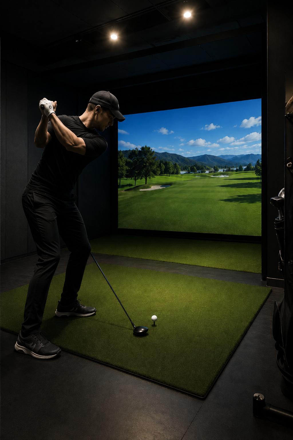 Practice on the simulators