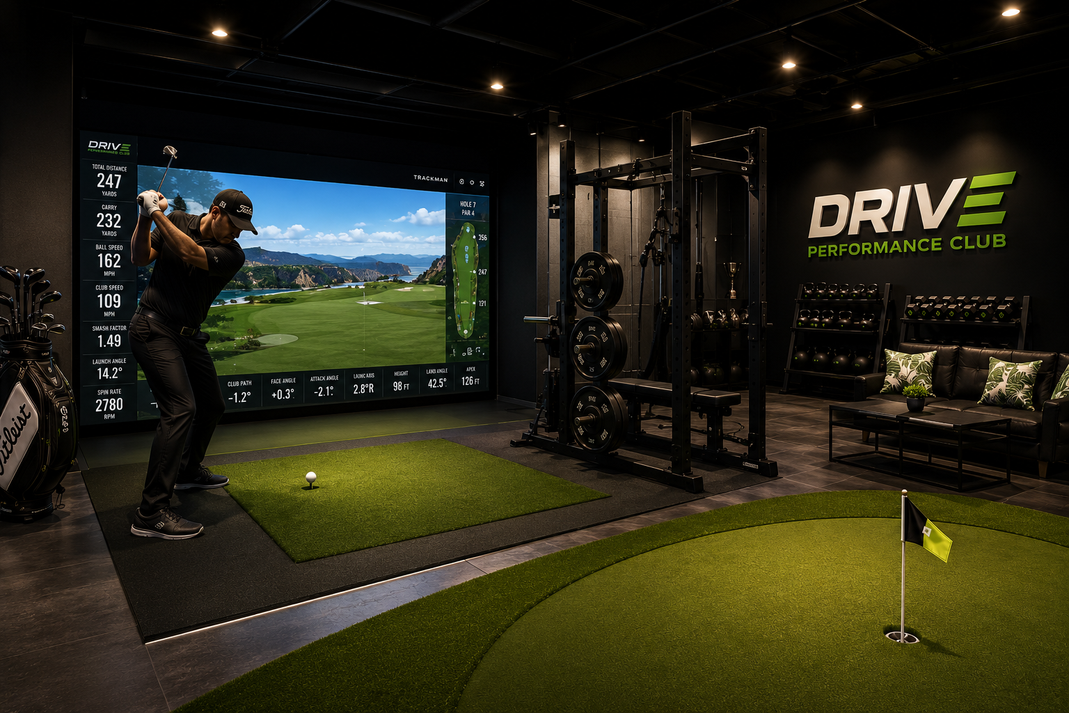 Inside DRIVE Performance Club