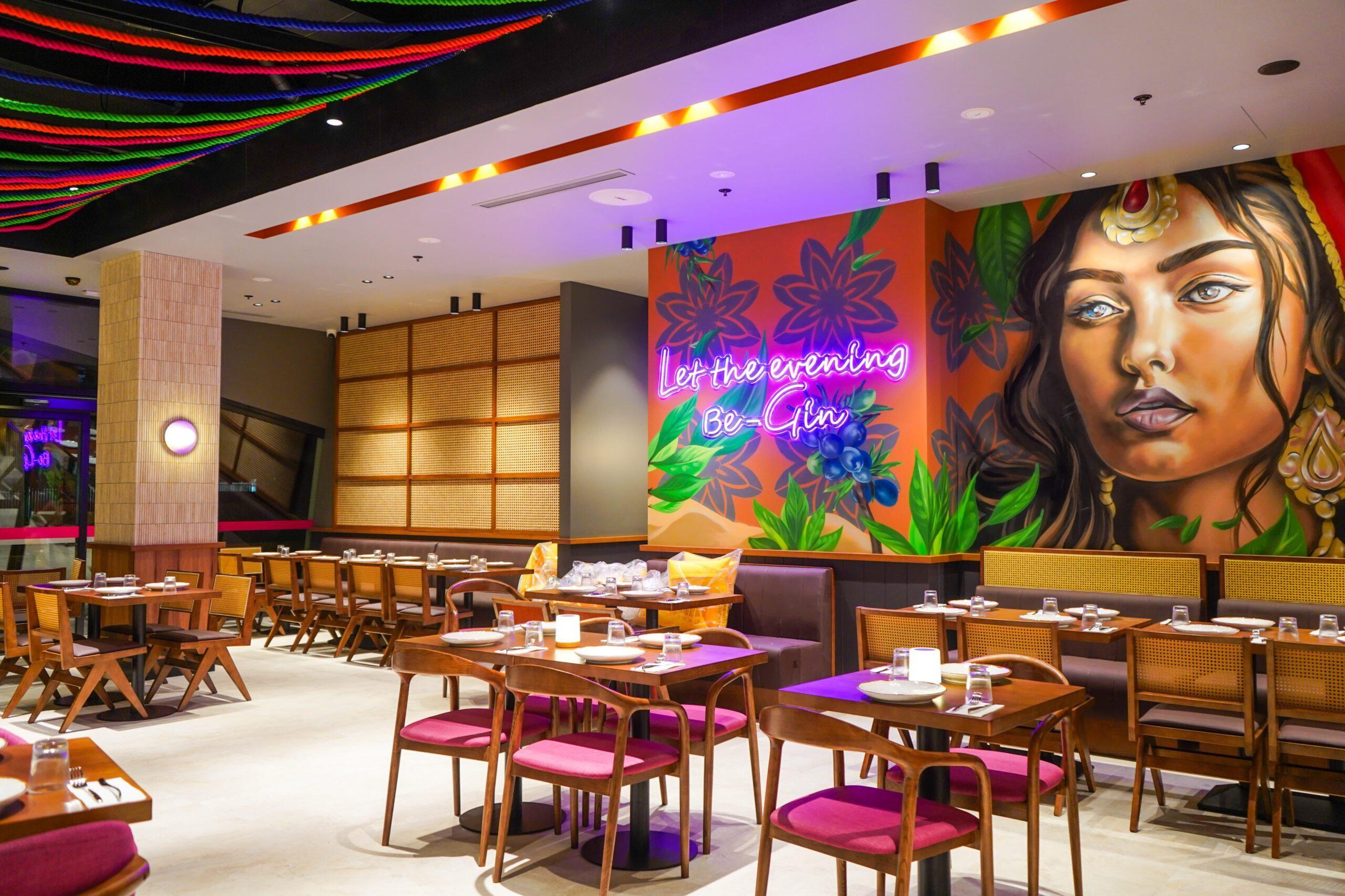 Inside a Masala Kitchen dining room