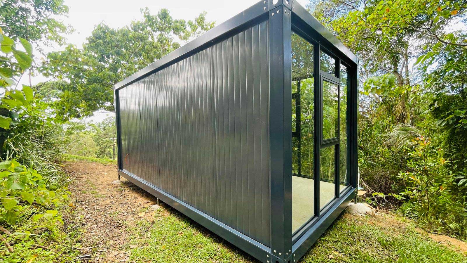 Construction site office pod