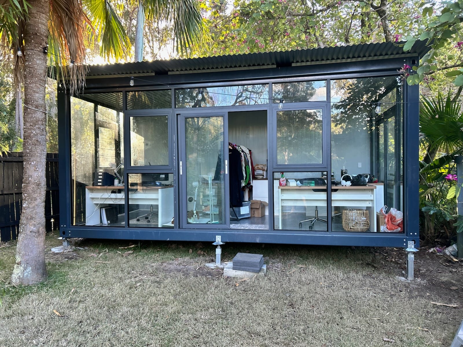 Airbnb portable pod accommodation