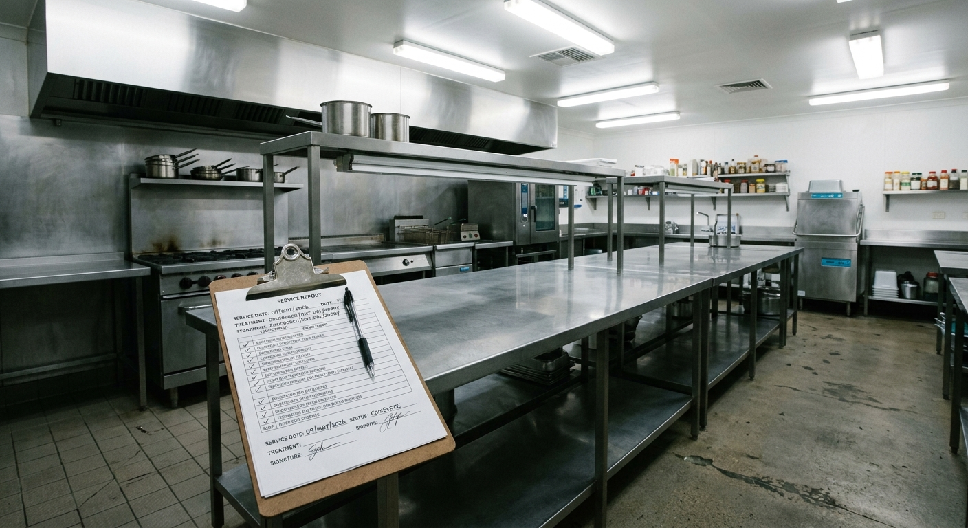Commercial pest control contract Brisbane